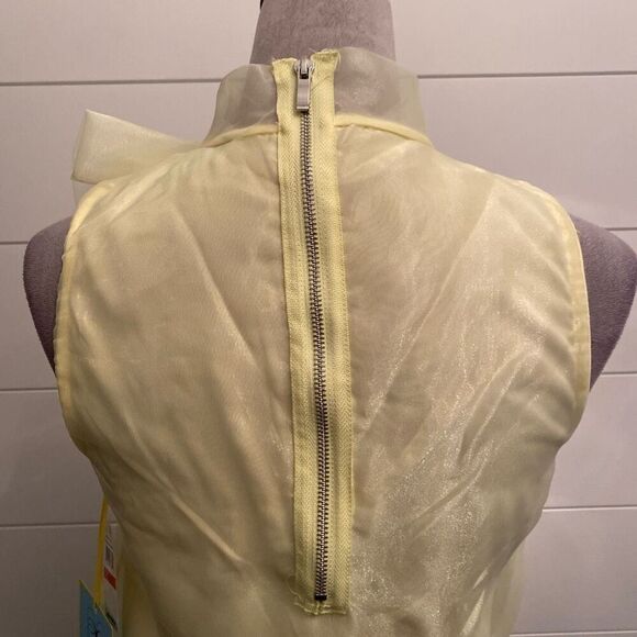 CeCe Yellow Blouse - Women's XS - Picture 6 of 10